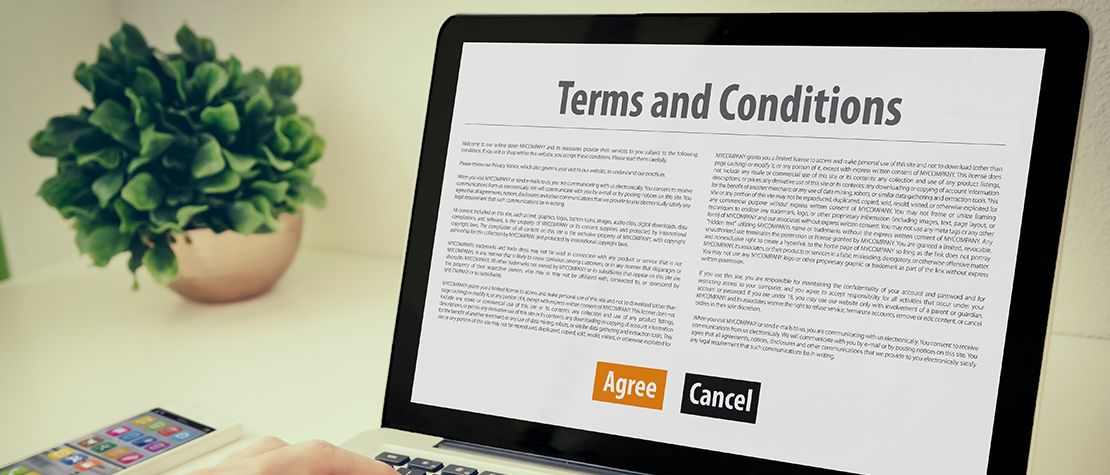 الأحكام والشروط